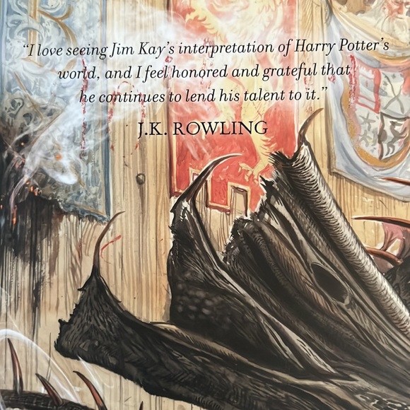 J. K. Rowling, Harry Potter, and the goblet of fire illustrated by Jim K year 4 - Picture 4 of 8